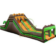 inflatable dry slide